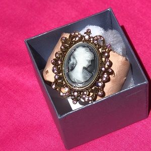 Pink and gold bracelet